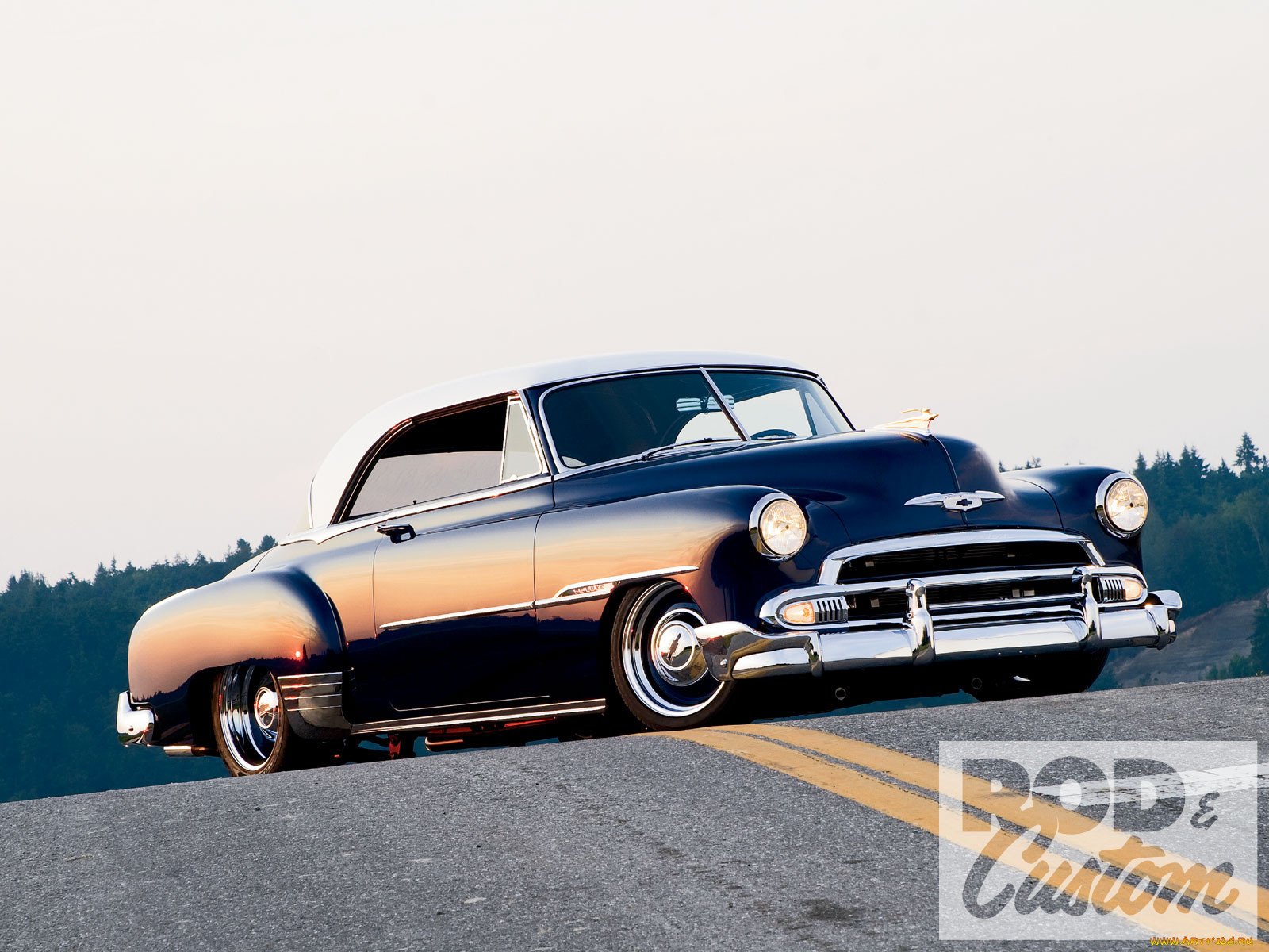 1951, chevrolet, bel, air, 
